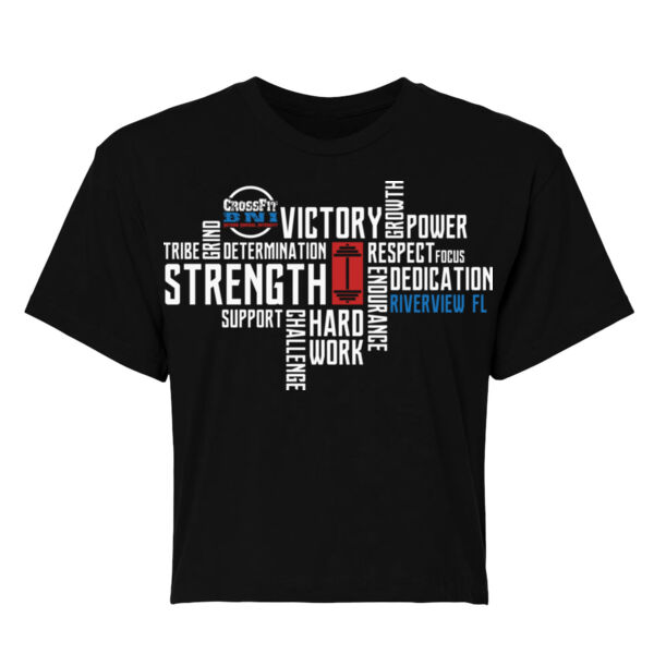 VALUE SYSTEM - WOMEN'S CROP T-SHIRT - $7VNPMR$ Thumbnail