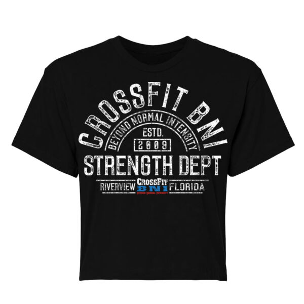 BEYOND NORMAL INTENSITY - WOMEN'S CROP T-SHIRT - $WXDMC6$ Thumbnail